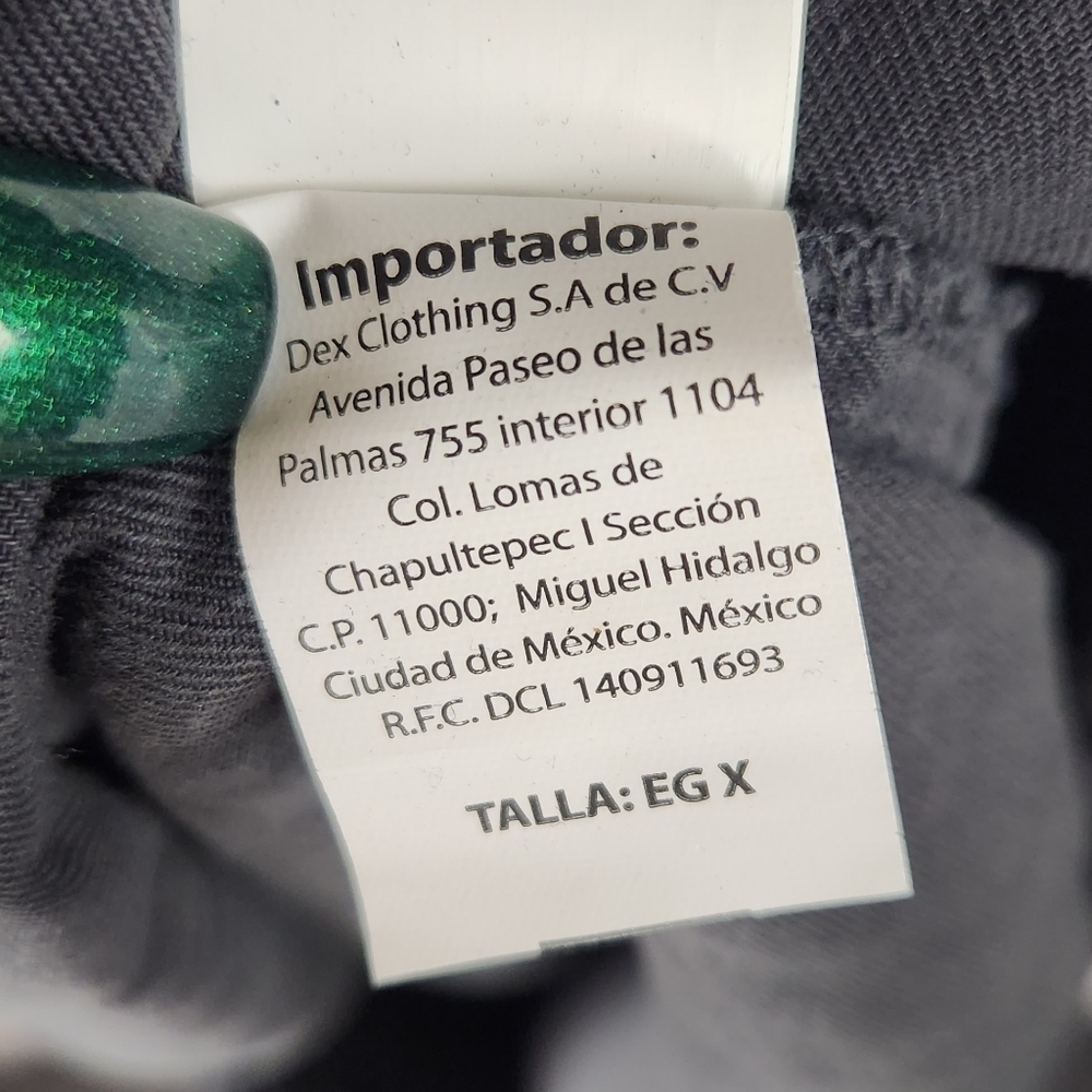 Dex NWT Dark Grey Frayed Hem Dress Size X (12/14) - Picture 2 of 9